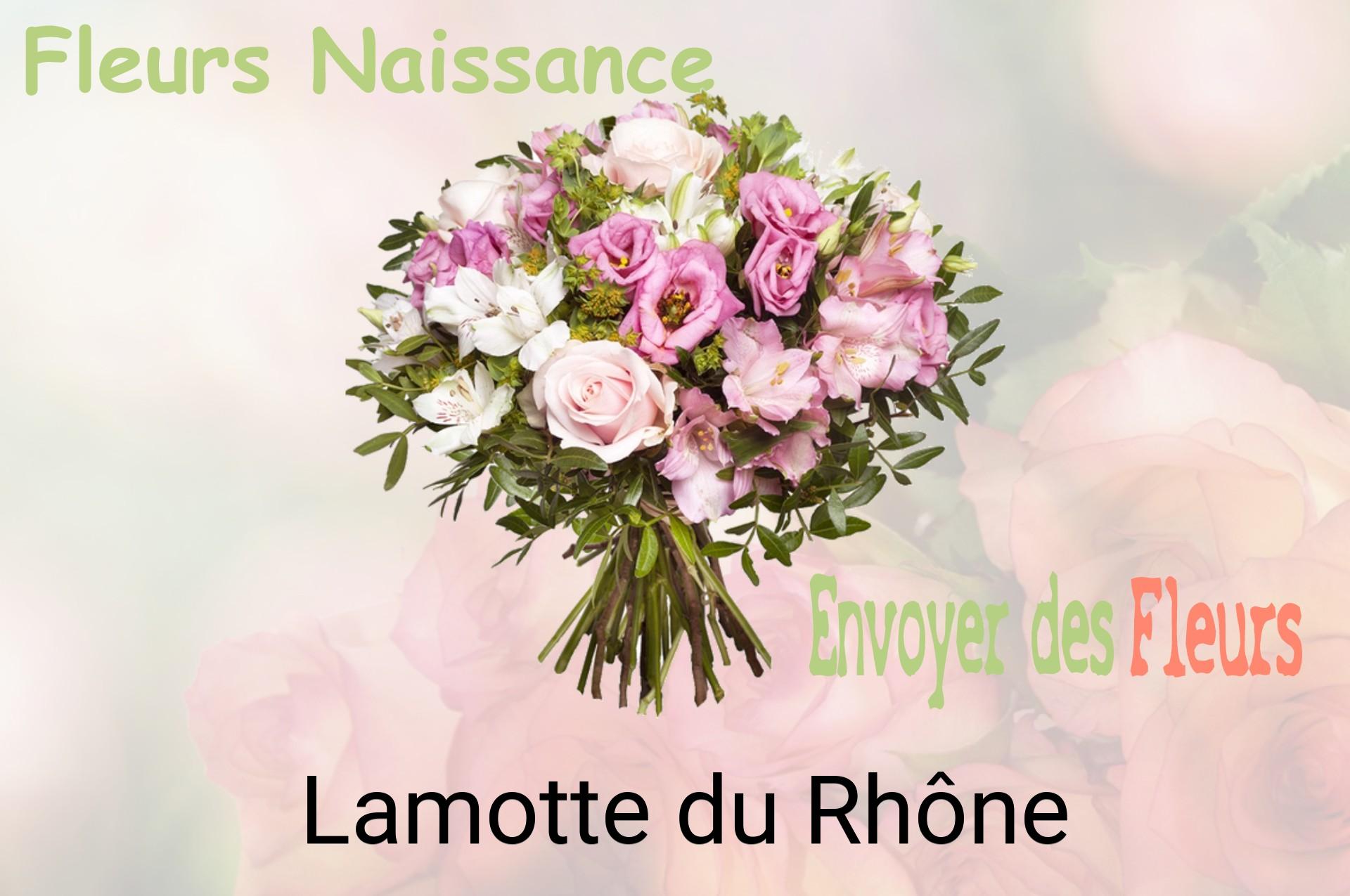Bouquet de fleurs de naissance livré à Lamotte-du-Rhône